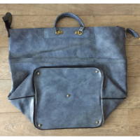 Blue XL travel duffel bag